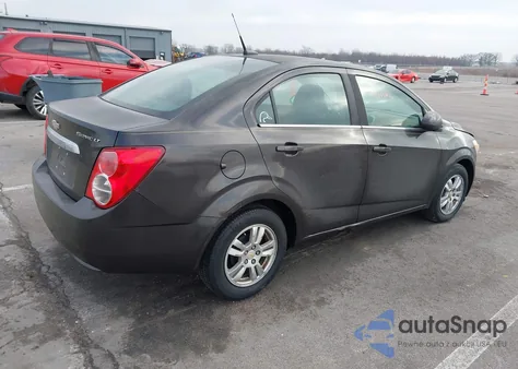 2013 Chevrolet Sonic Lt Auto from USA, damaged, VIN 1G1JC5SH0D4211203